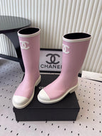 Viral Rubber Boots Pink