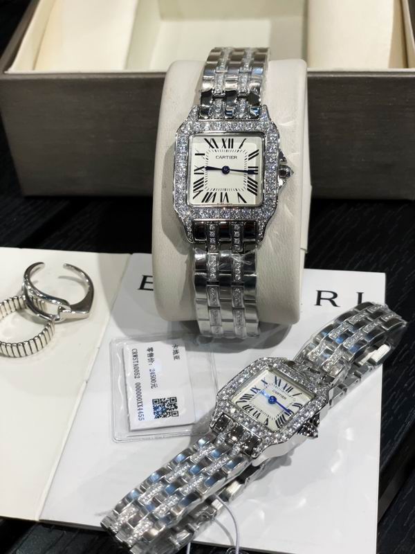 Luxury Square Diamond Watch
