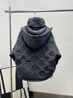 Unisex Textured Puffer Jacket