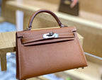 Palm Print Gold Brown 19